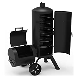 Dyna-Glo-Heavy-Duty-Vertical-Offset-Charcoal-Smoker-Grill-Small-Charcoal-Smoker-Grill