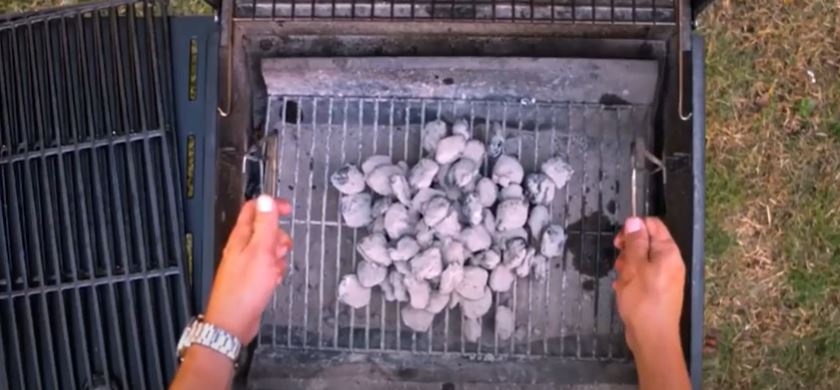 how to turn off charcoal grill