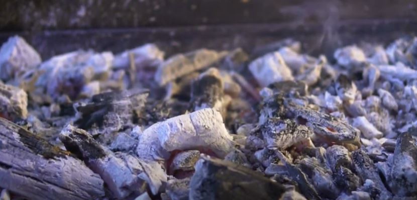 what to do with charcoal after grilling
