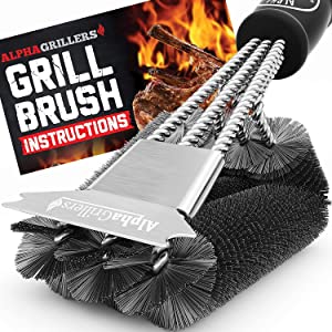 best grill brush without bristles